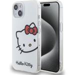Hello Kitty IML Head Logo kryt pre iPhone 13, biely