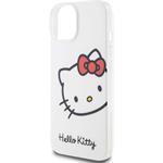 Hello Kitty IML Head Logo kryt pre iPhone 15, biely