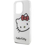 Hello Kitty IML Head Logo kryt pre iPhone 15 Pro, biely