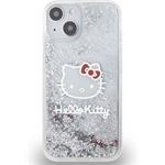 Hello Kitty Liquid Glitter Electroplating Head Logo kryt pre iPhone 12/12 Pro, transparentný