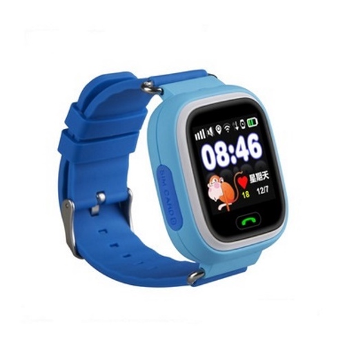 HELMER GPS lokátor LK 703 umístěný v chytrých dětských hodinkách s dotykovým displejem / modré