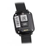 Helmer inteligentné hodinky pre seniorov s GPS, čierne