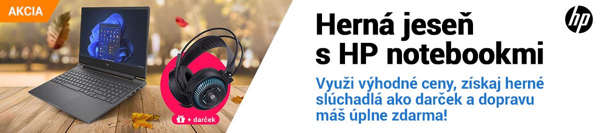 Herná jeseň s HP notebookmi