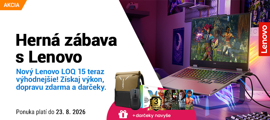 Herná zábava s Lenovo