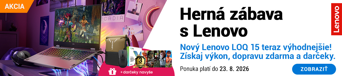 Herná zábava s Lenovo