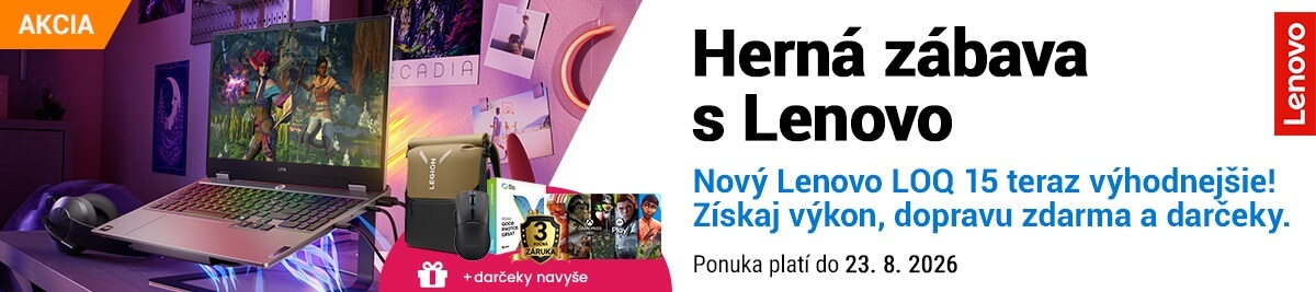 Herná zábava s Lenovo