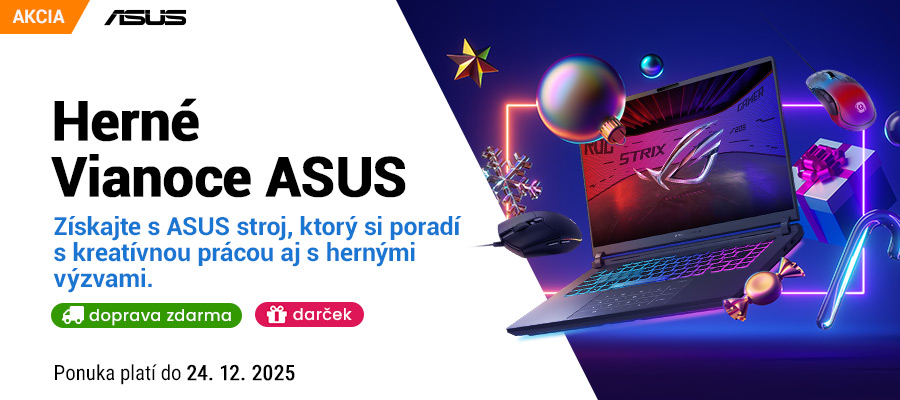 Herne Vianoce s Asus!
