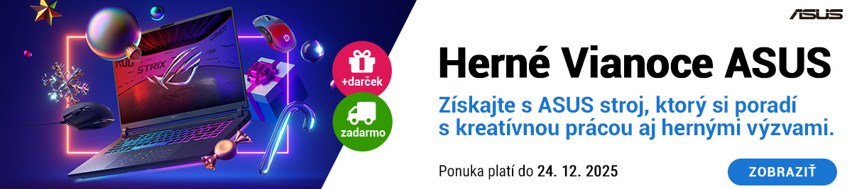 Herne Vianoce s Asus!
