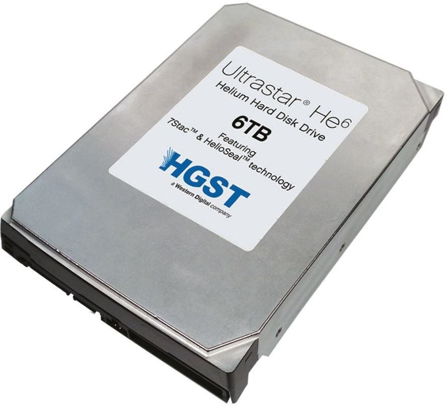 HGST Ultrastar He6 3,5", 6TB, 7200RPM, 64MB cache