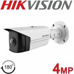 HIKVISION IP kamera 4Mpix, H.265+, 25sn/s, obj. 1,68mm (180°), PoE, IR 20m, IR-cut, WDR 120dB, analyt, MicroSD, IP67