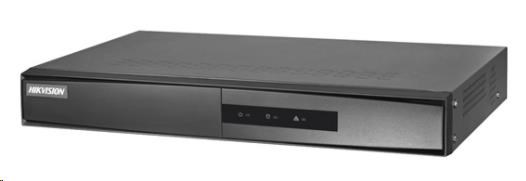HIKVISION NVR, 4 kanály, 1x HDD (až 8TB), 4K UHD, 2xUSB, 1xHDMI a 1xVGA výstup, audio in/out