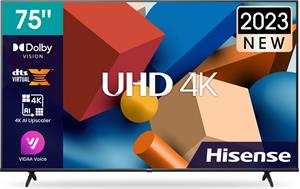 Hisense 75A6K, smart TV 4K Ultra HD