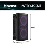Hisense Party Storm 1, bezdrôtový reproduktor, (rozbalené)