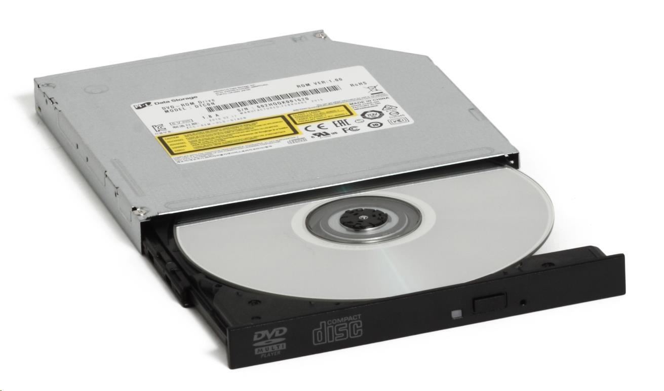 HITACHI LG - interní mechanika DVD/CD DTC2N, Slim, 12.7 mm Tray, Black, bulk bez SW