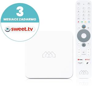 Homatics Box R 4K - BIG DO biely + SWEET.TV