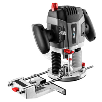 Horná frézka 59G717, elektrika (kábel), 230V, 11000-28000 ot./min., Graphite