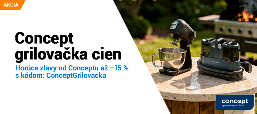 Horuce zlavy az -15% na Concept