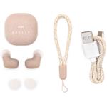 House of Marley Smile Jamaica Mini, bezdrtôtové slúchadlá, krémové