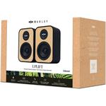 House of Marley Uplift Bookshelf, reproduktory 2.0, čierne