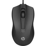 HP 100, myš, čierna