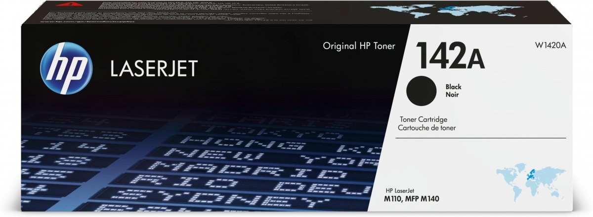 HP 142A, čierny, W1420A, 950 strán