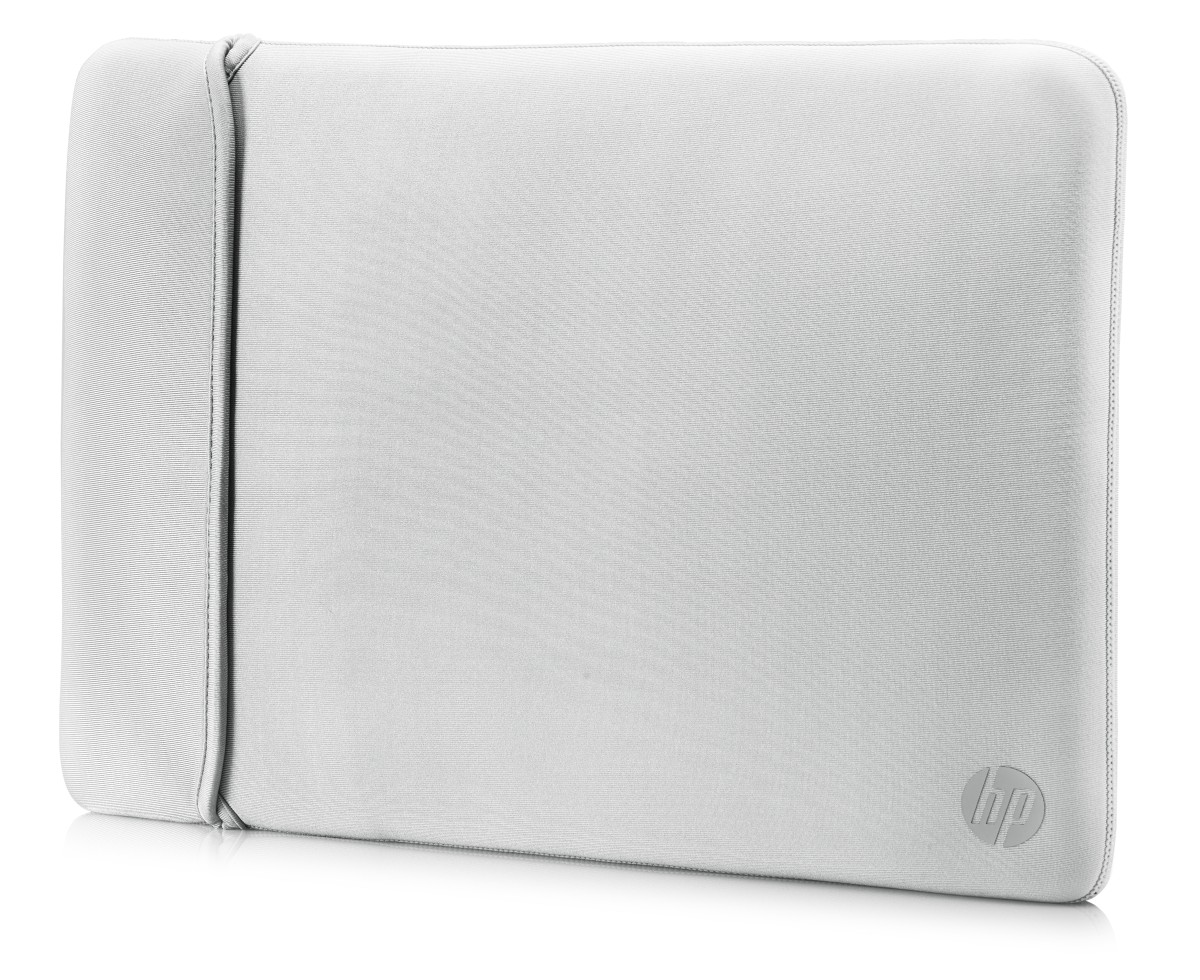 HP 15.6 Reversible Sleeve – Black/Silver