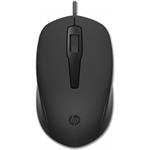 HP 150, myš, čierna