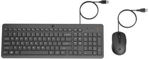 HP 150, set klávesnica a myš, čierna