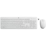 HP 230 Wireless Mouse and Keyboard Combo, biela