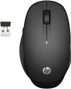 HP 300 Dual Mode, bezdrôtová myš, čierna
