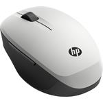 HP 300 Dual Mode, bezdrôtová myš, strieborná