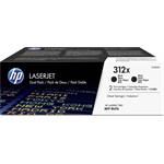 HP 312X, 2x čierny, CF380XD, 2x 4400 strán