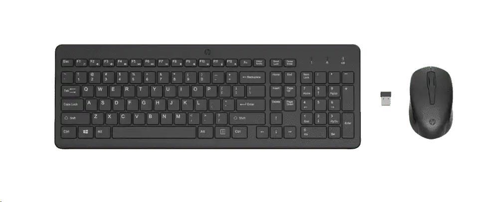 HP 330 Wireless Mouse & Keyboard Combo - klávesnice a myš - anglická, (rozbalené)