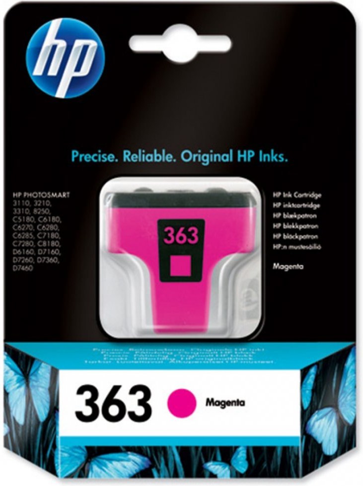 HP 363, magenta, 360 strán