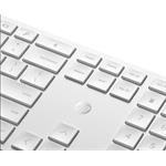 HP 650, bezdrôtová klávesnica a myš, biela