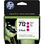 HP 712 magenta, 29ml, 3-balenie