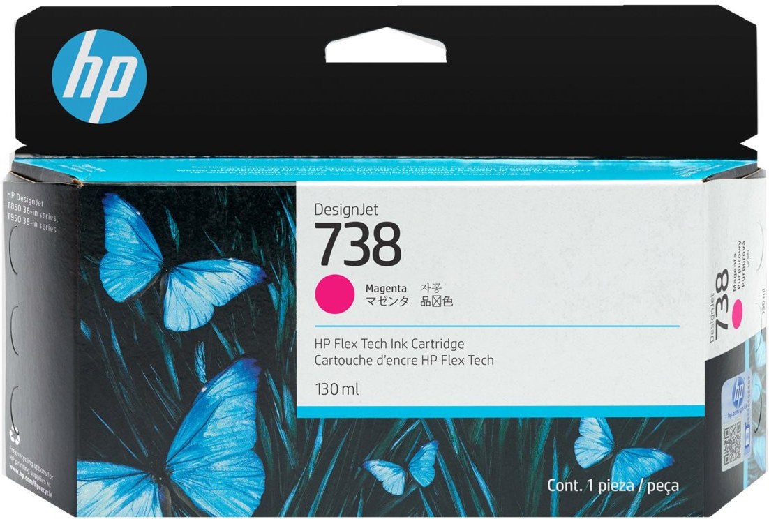 HP 738, magenta, 130ml