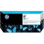 HP 81, tlačová hlava, cyan, C4951A