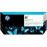 HP 81, tlačová hlava, žltá, C4953A