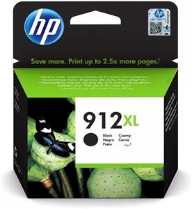 HP 912XL, čierna, 825 strán