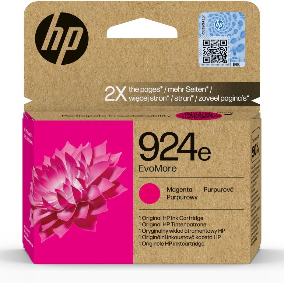 HP 924e EvoMore, magenta, 800 strán