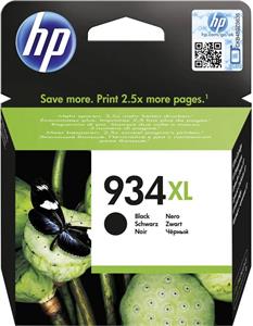 HP 934XL, čierna, 1000 strán