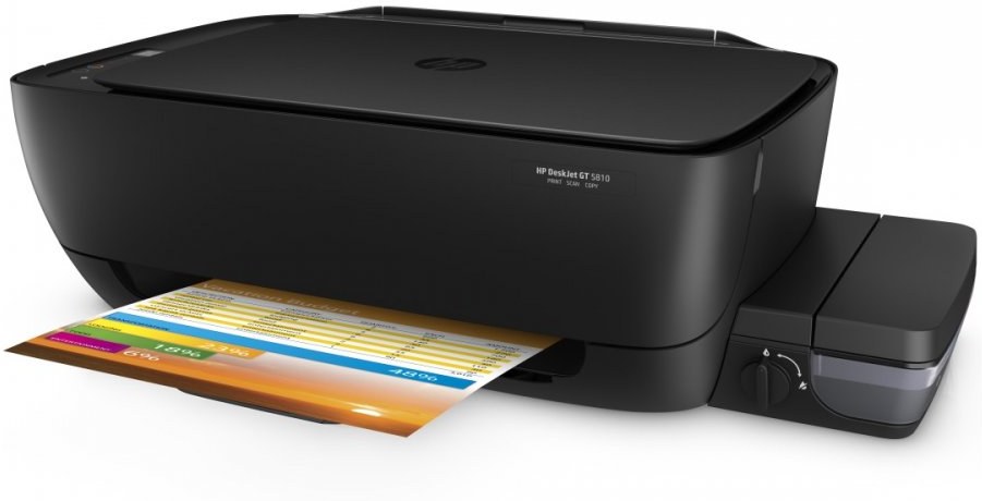 Hp deskjet gt 5810 не печатает