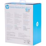HP DHE-8001U, slúchadlá s mikrofónom, čierne