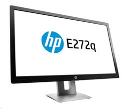 HP EliteDisplay E272q, 27" IPS/LED, 2560x1440 QHD, 1000:1, 7ms, 350cd, VGA/DP/HDMI, USB, PIVOT