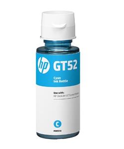 HP GT52 cyan, fľaša atramentu, 8000 strán