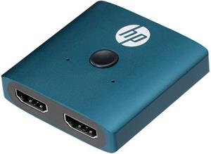 HP HDMI Switch, DHC-HD01V, HDMI F - 2x HDMI F, Morandi blue