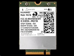 HP hs3110 HSPA+, W8.1 WWAN