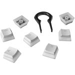 HP HyperX Pudding Keycaps US, biele