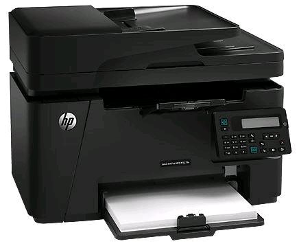 Hp m127fn не сканирует по сети